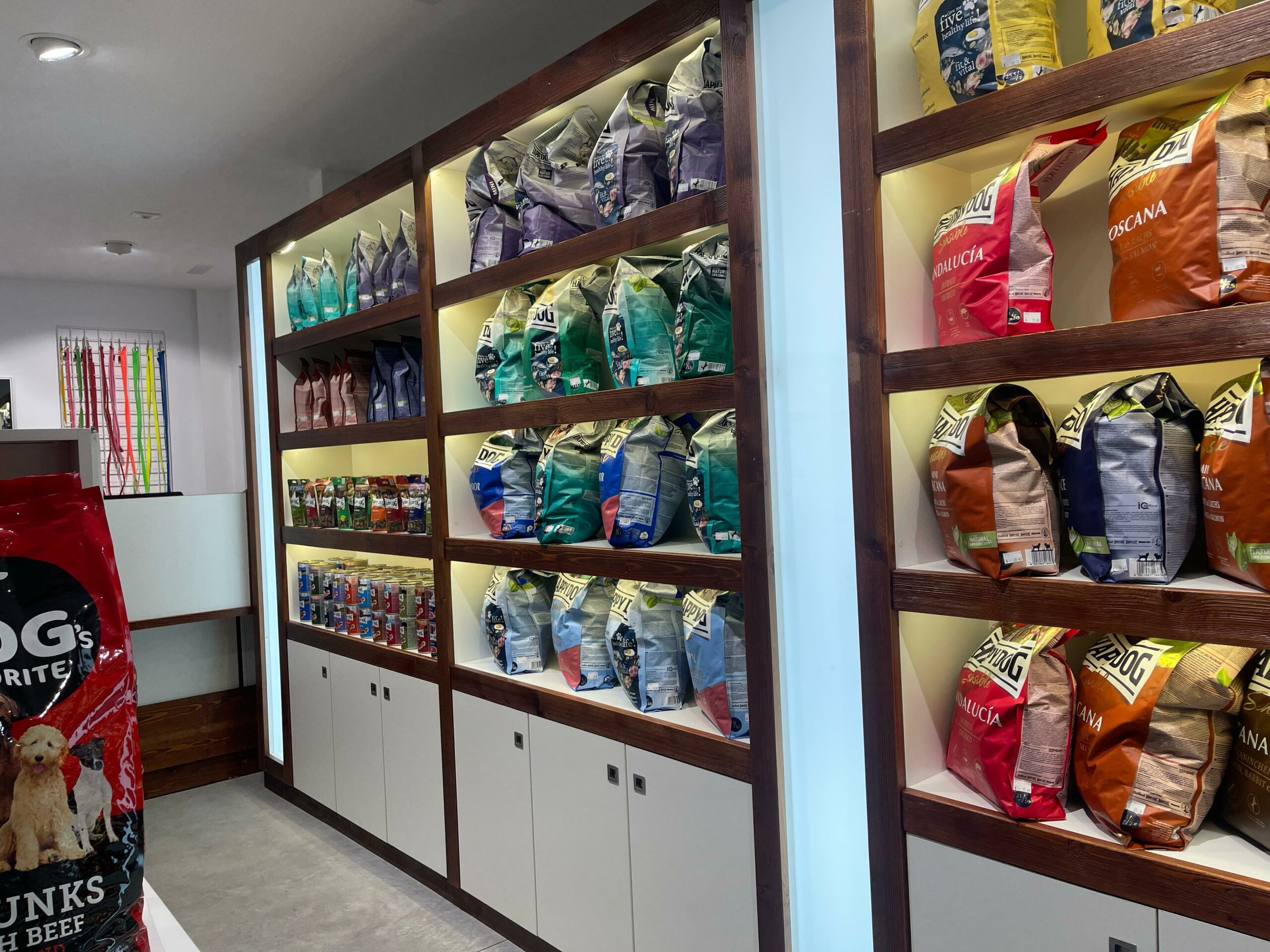 Interior de la tienda
