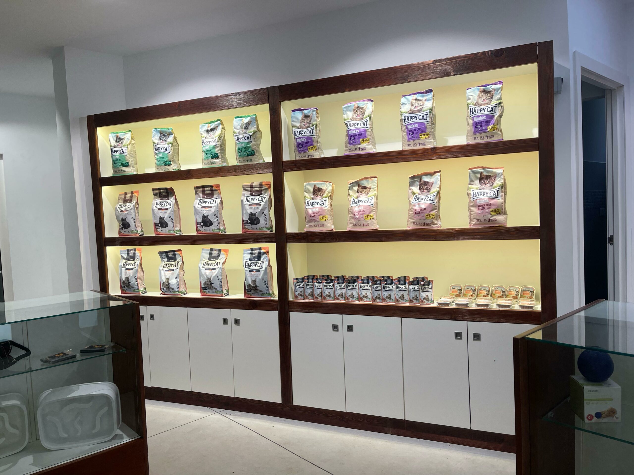 Interior de la tienda