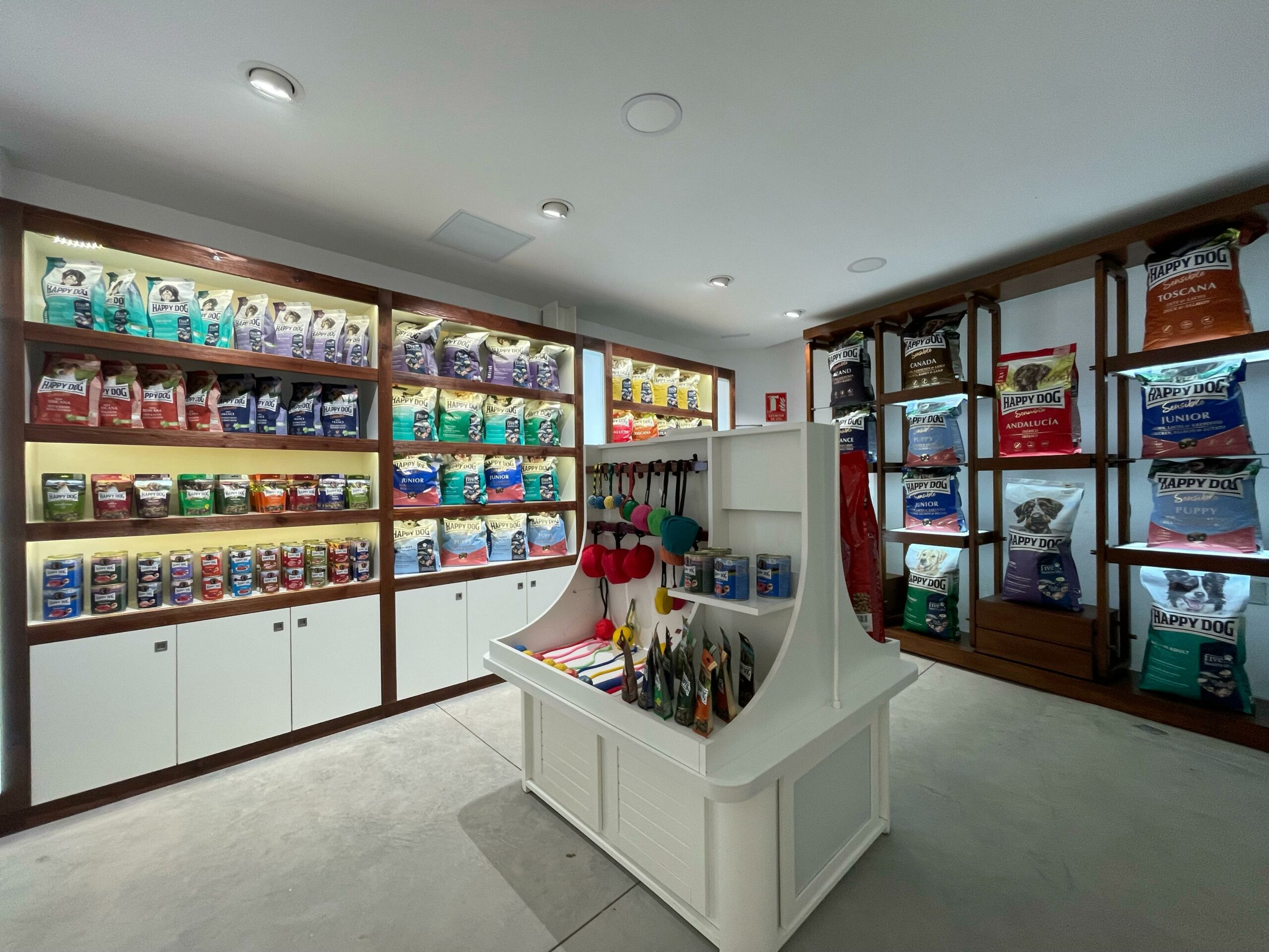 Interior de la tienda