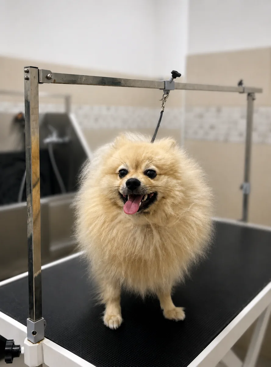 Antes de la peluquería